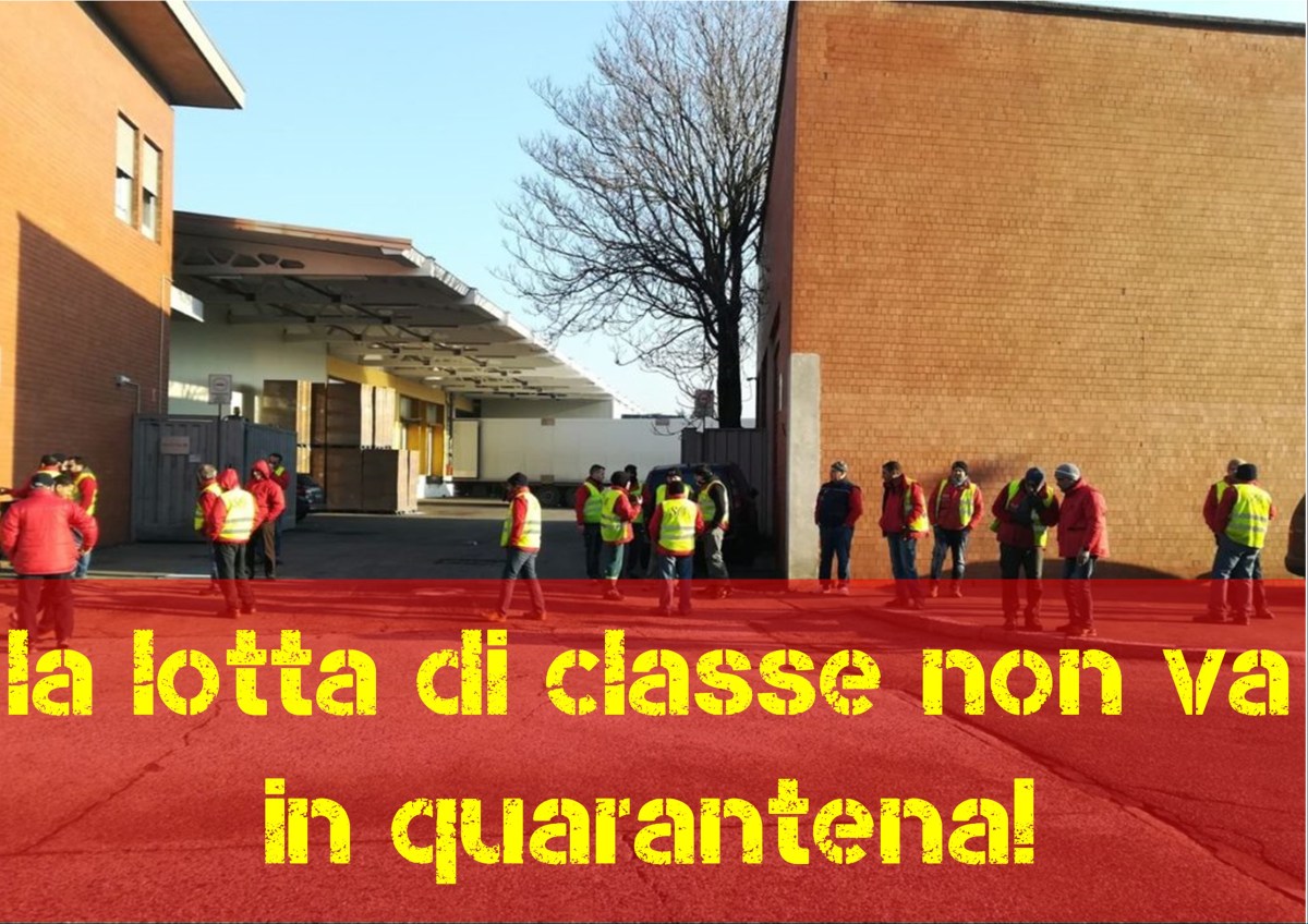 Solidarietà ai lavoratori della Fruttital&nbsp;(Milano)