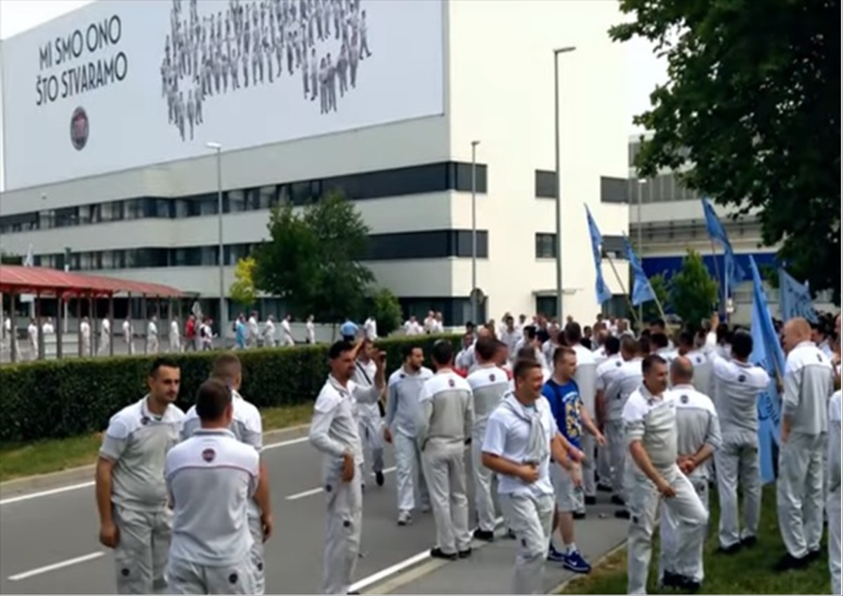 Solidarietà con gli operai della Fiat Plastik di Kraguievac (Serbia) in&nbsp;sciopero!