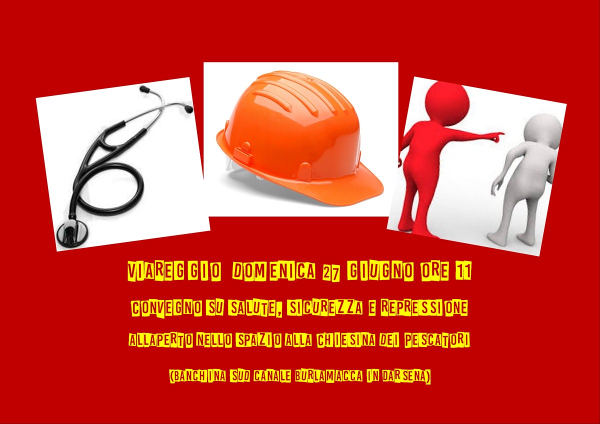 DOMENICA 27 giugno ore 11.00 – 16.00 a&nbsp;Viareggio