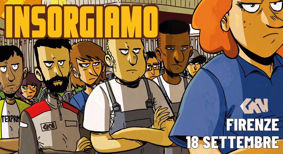 Video della manifestazione GKN del 18&nbsp;settembre