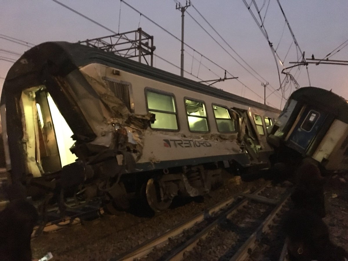 Presidio per il disastro ferroviario di Pioltello del 25 gennaio&nbsp;2018