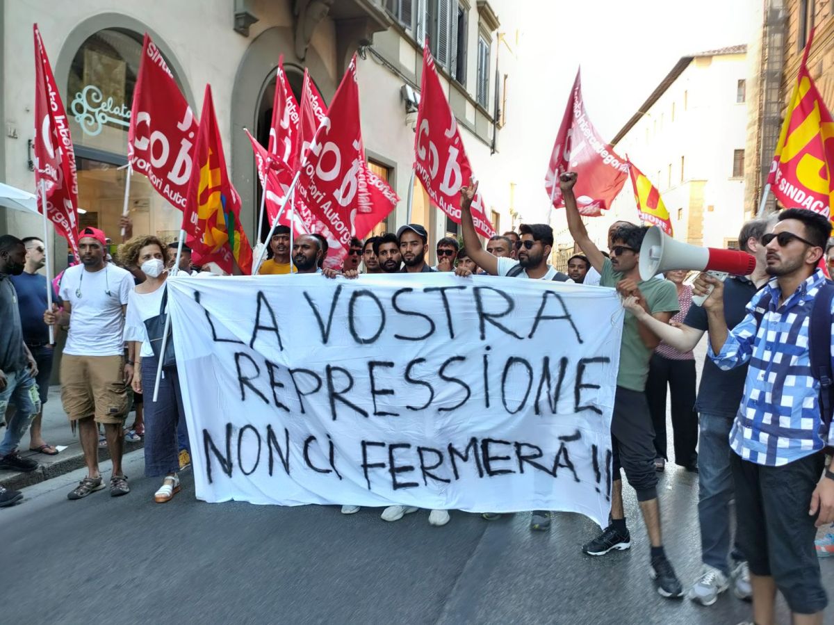 Solidarietà di classe contro la&nbsp;repressione