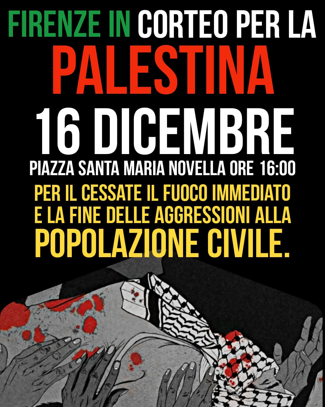 Contro il genocidio – Unione di Lotta per il Partito Comunista (ULPC)